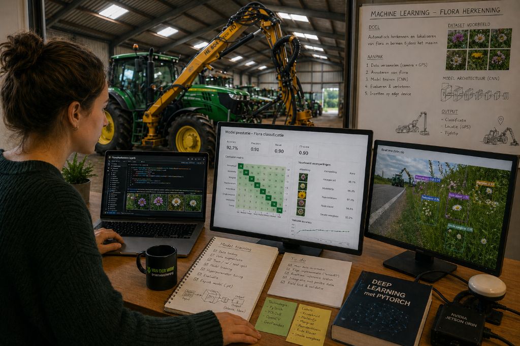 Machine learning voor floraherkenning tijdens bermbeheer